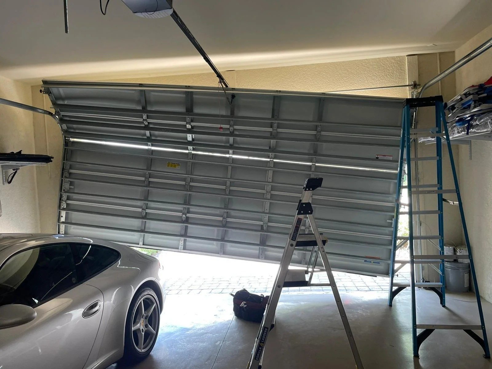 Off-track garage door repair Short Hills